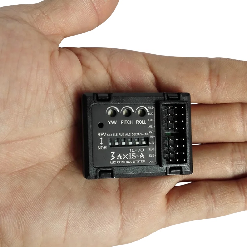 Fpv Drone Battery - 3-Achsen-Gyro-Flugcontroller TL70 Auto-Balance-Stabilisator für RC-Flugzeuge mit