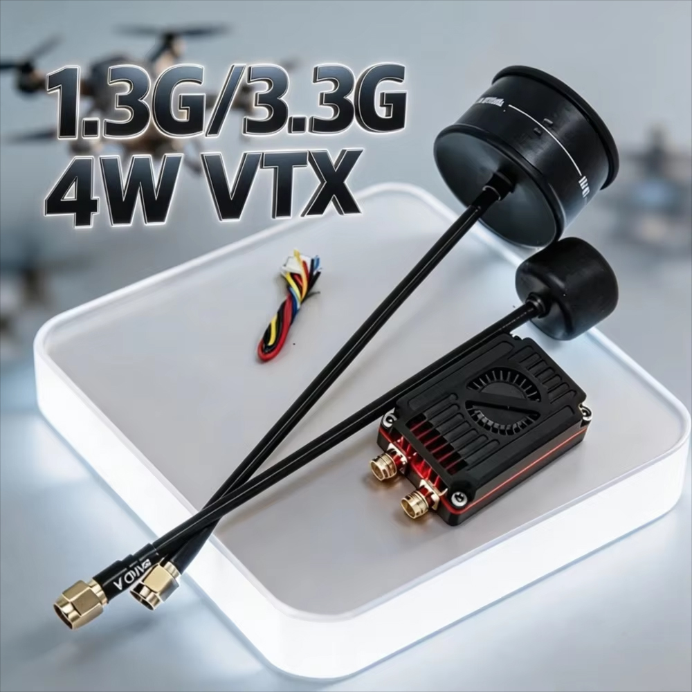 Fpv Drone Battery - Rushfpv Rush 1.3G/3.3G 4W 7-30V Dual-Band