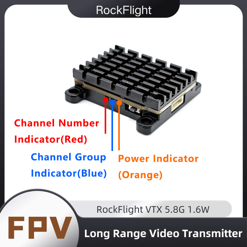 RockFlight TX663 VTX 5.8G 48CH – Fpv Drone Vtx Bewertung und Preis