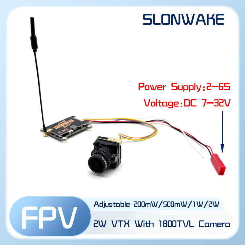 SLONWAKE 5.8G 56CH 2W Sender V – Fpv Drone Vtx Bewertung und Preis