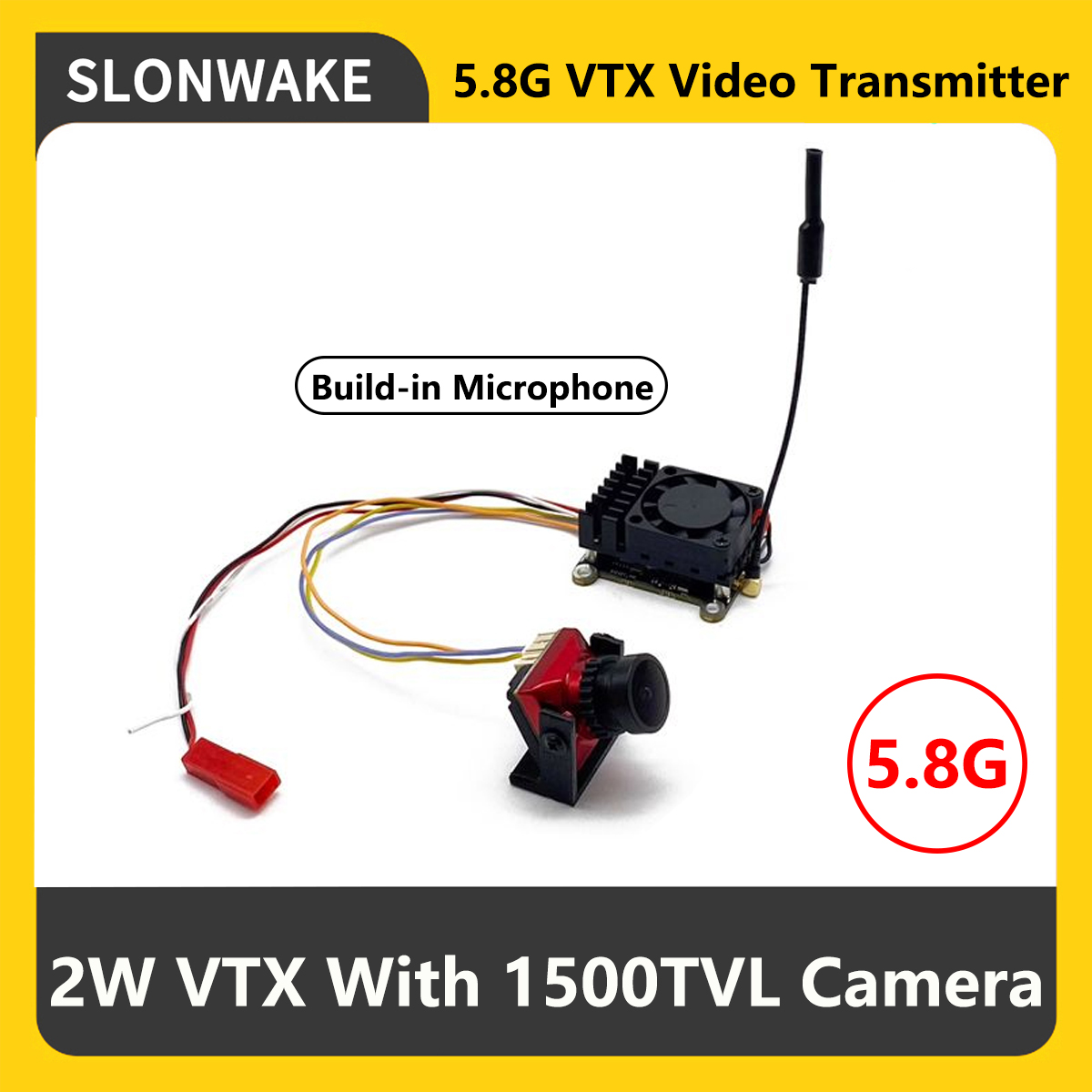 SLONWAKE 5.8G 2000mW FPV VTX S – Fpv Drone Camera Bewertung und Preis